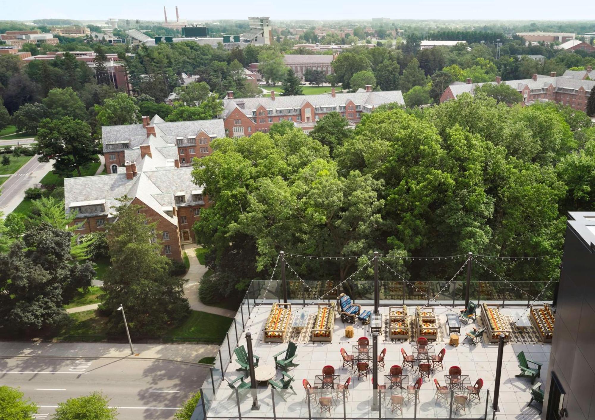 Graduate By Hilton East Lansing Hotell Exteriör bild